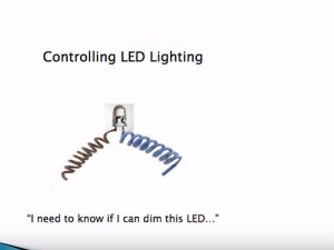 Controlling LED